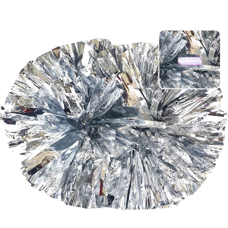Dance & Spirit Cheer Pom Set Silver