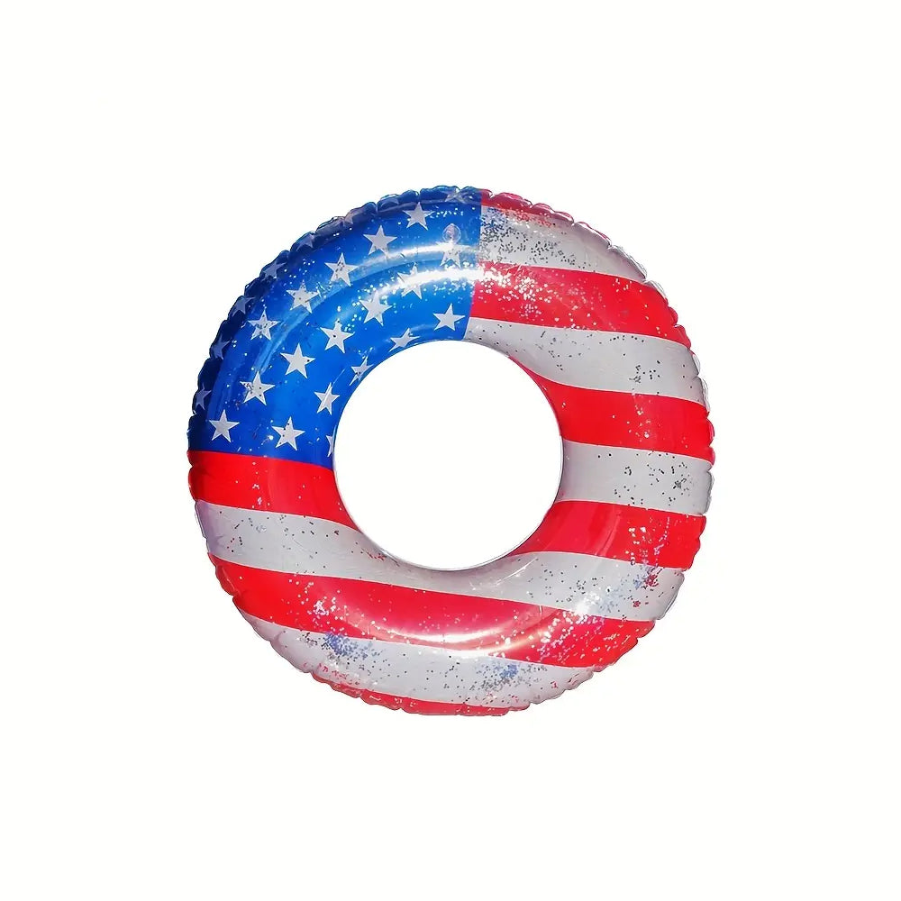 Okie Patriotic Pool Float