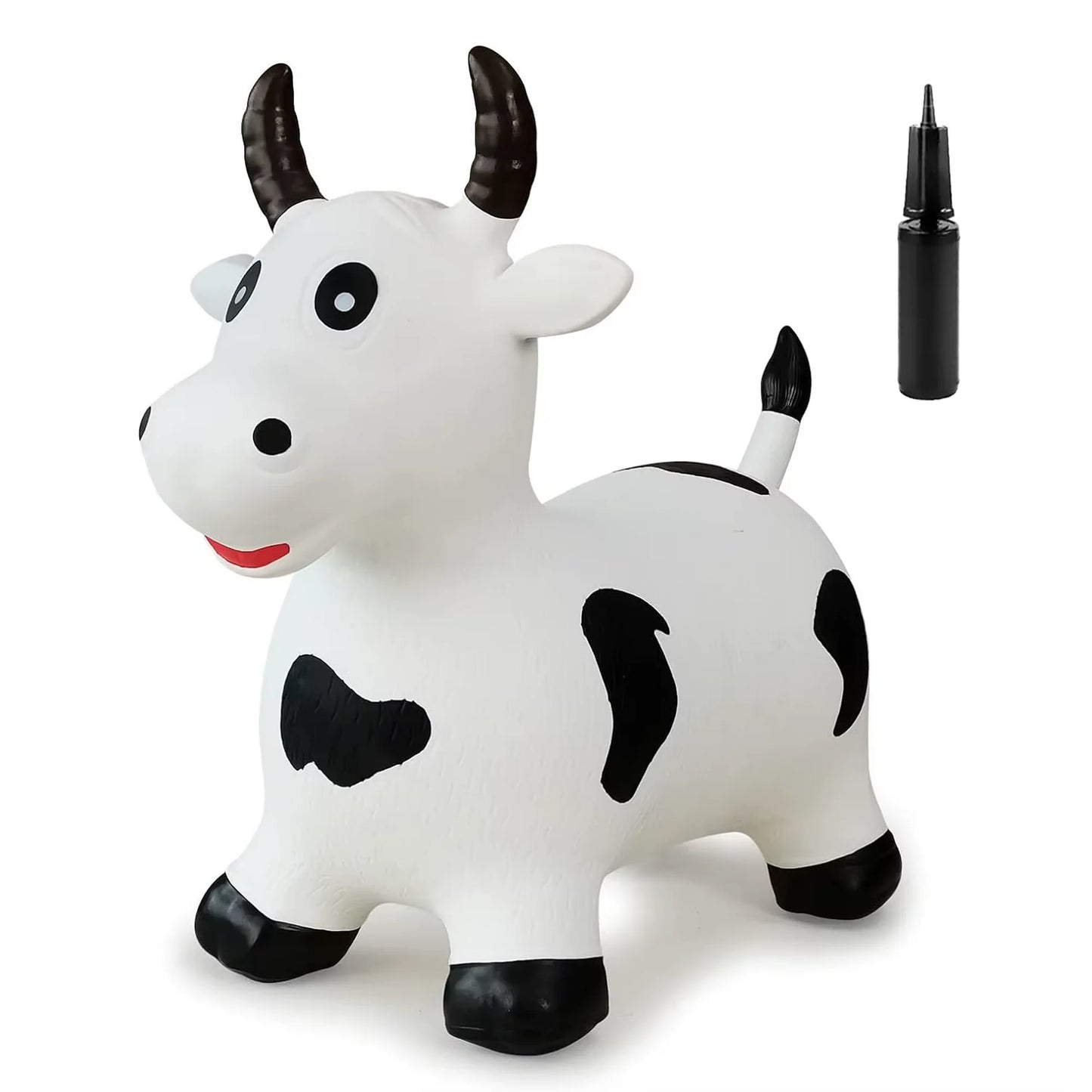okie soft play bull bouncy hopper toy and pump.