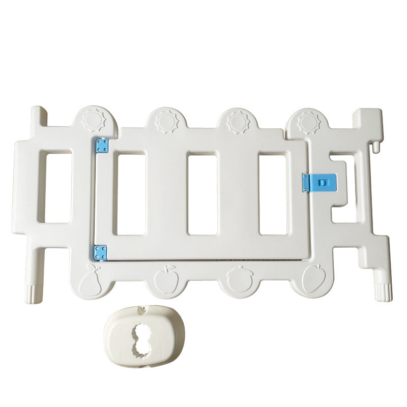 okie soft play fence gate front view