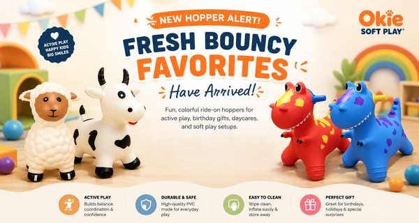 Why Hopper Toys Help Build Gross Motor Skills