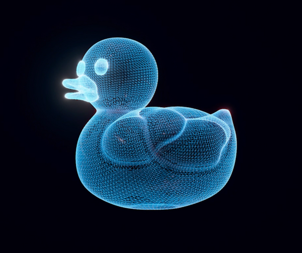 3d Modeling Rubber Duck Design