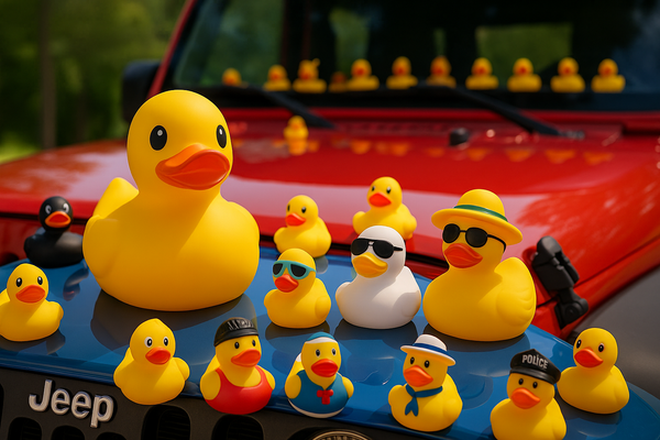 Rubber Ducks for Jeep Ducking