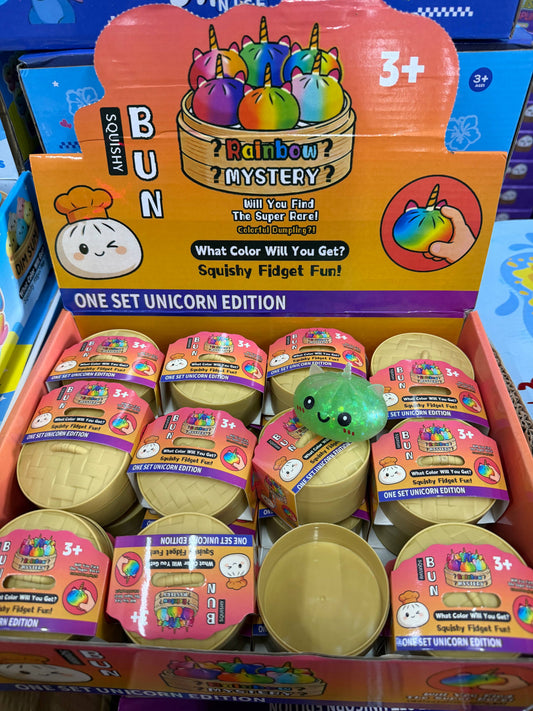 Squishy dumpling small glitter unicorn metallic colors slow (Single)