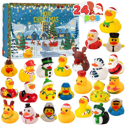 Advent Duck Sets for Christmas - 24 piece