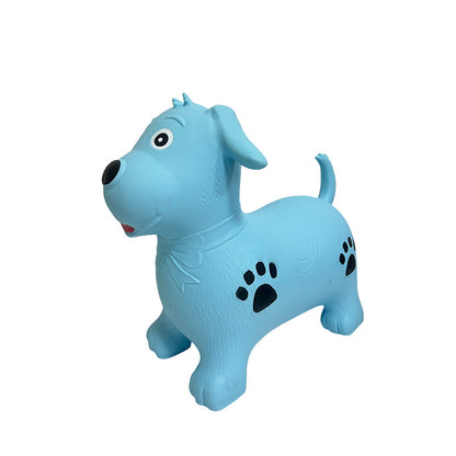 Blue Bouncy Hopper Puppy - Okie Soft Play