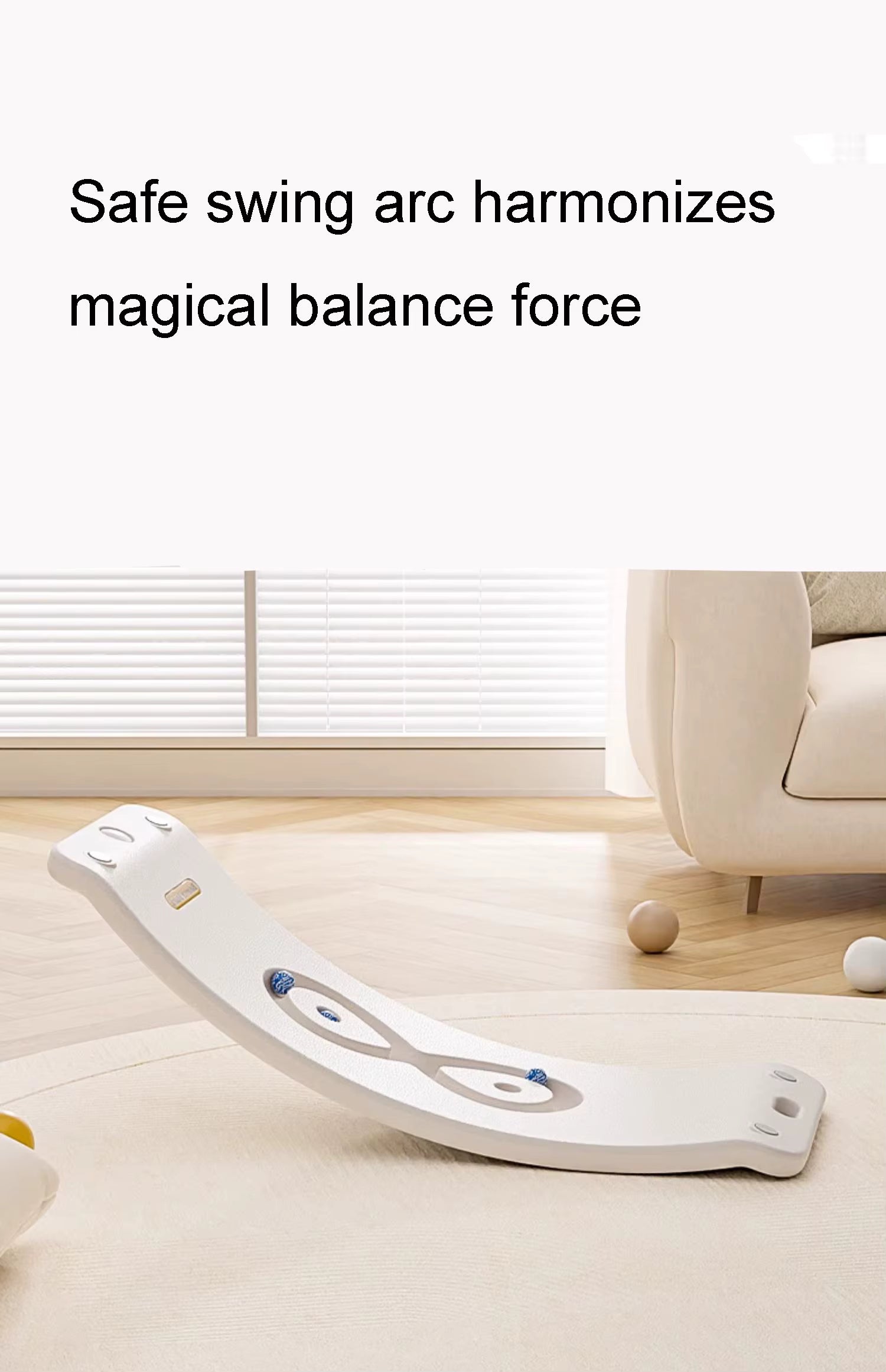 Balance board in tan