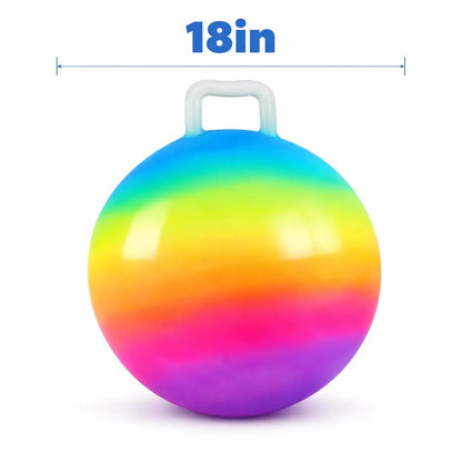 18 inch hopper ball rainbow