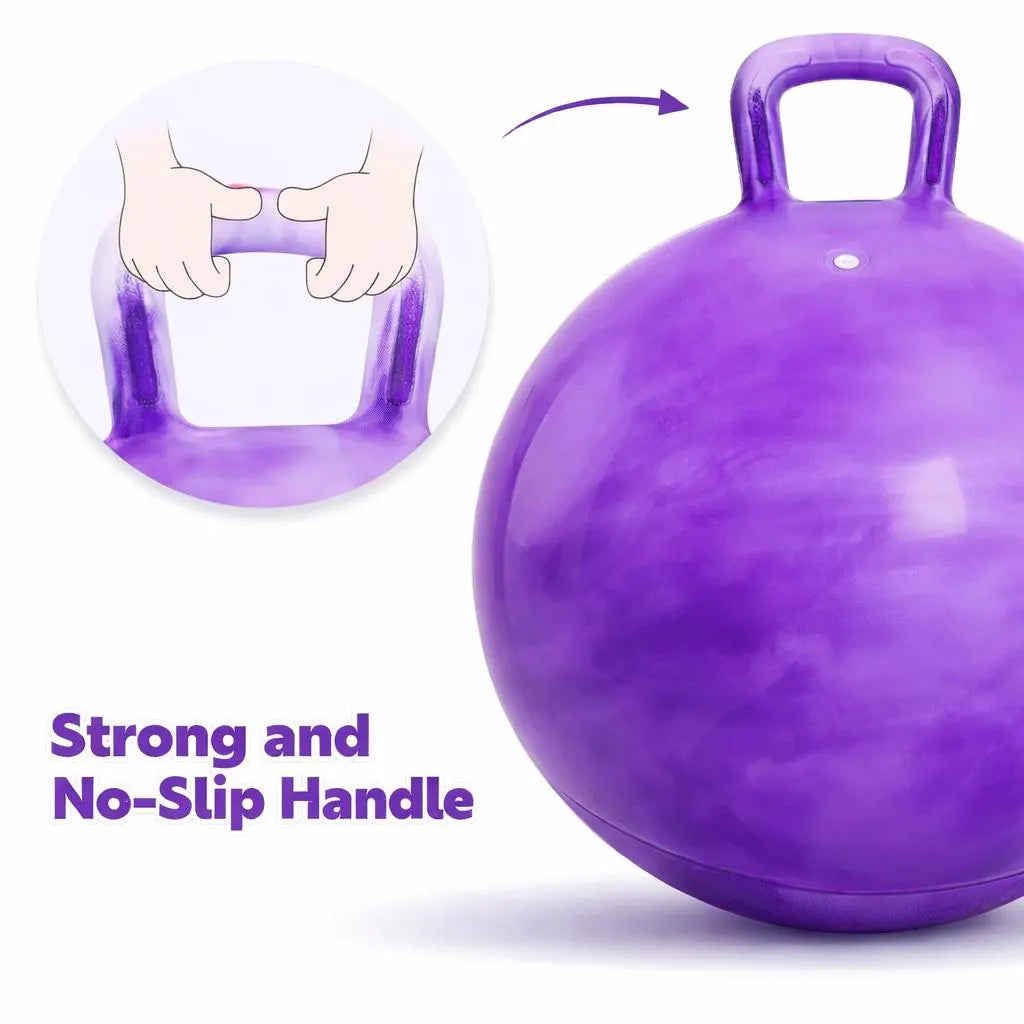 no slip handle hopper ball