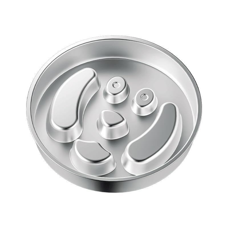 Stainless Steel Slow Feeder Dog Bowl