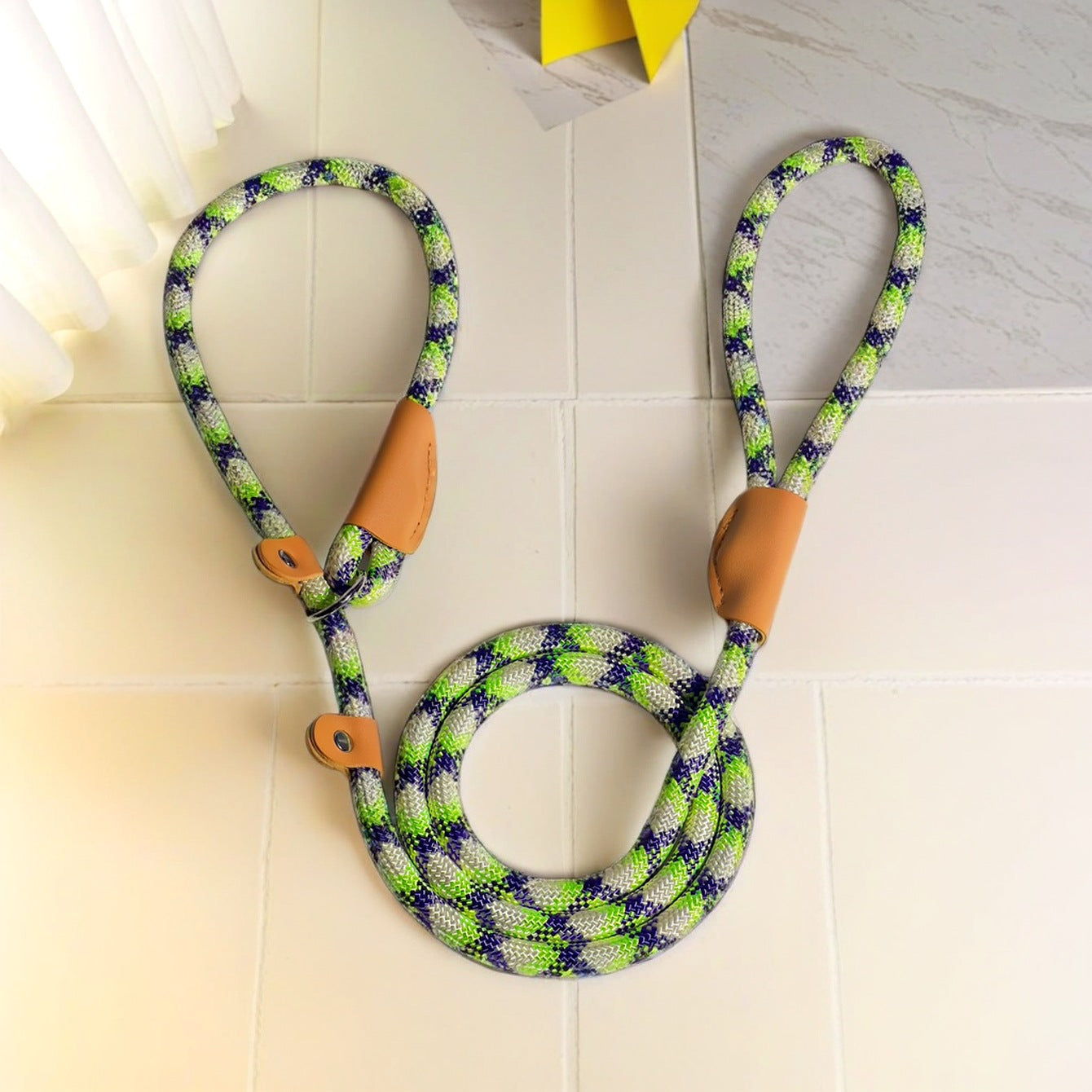 OkiePaw 5-Foot Rope Slip Lead for Dogs –  Nylon