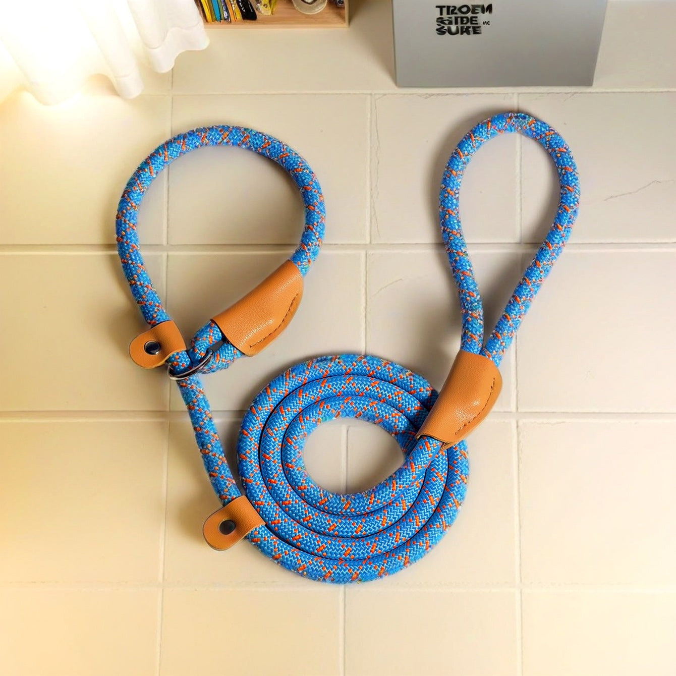 OkiePaw 5-Foot Rope Slip Lead for Dogs –  Nylon