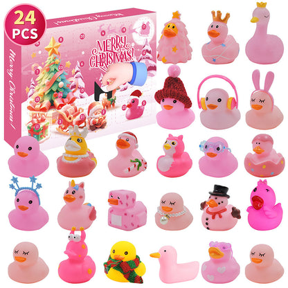 Pink Ducks for Christmas
