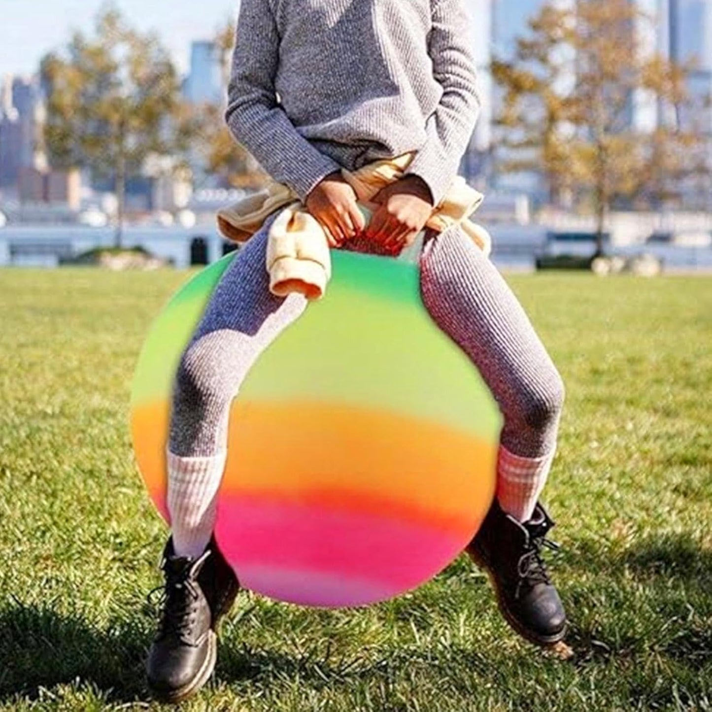 Rainbow Bouncy Outside