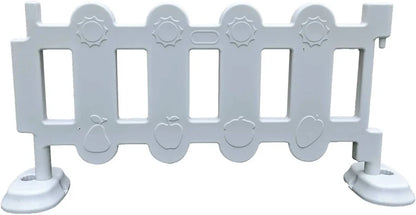 White Soft Play Fence 