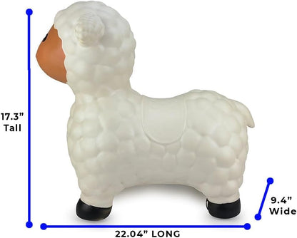 White Lamb Side View