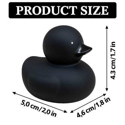 Black Rubber Ducks – 15-Pack | Jeep Ducking Toy, Party Favors