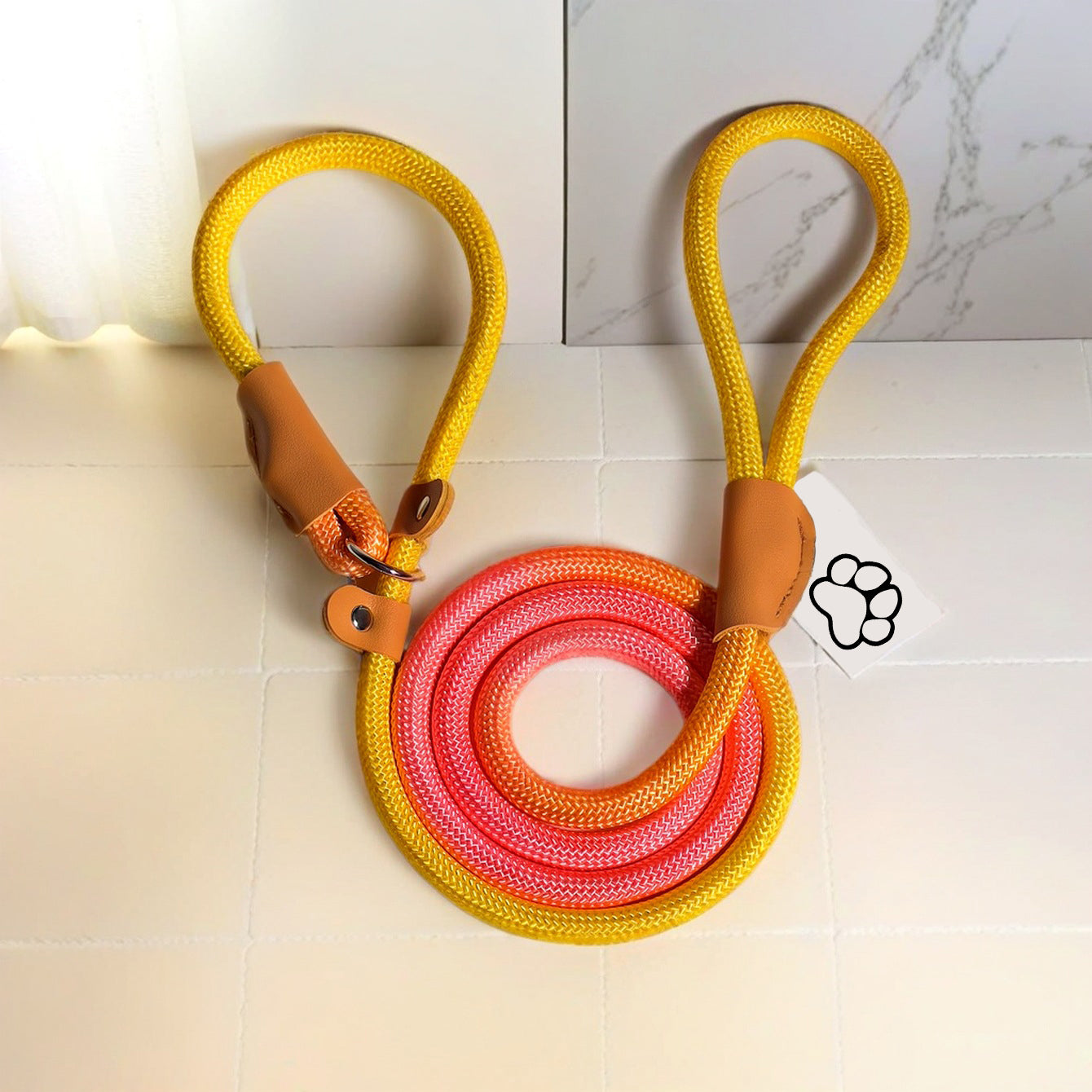 OkiePaw 5-Foot Rope Slip Lead for Dogs –  Nylon