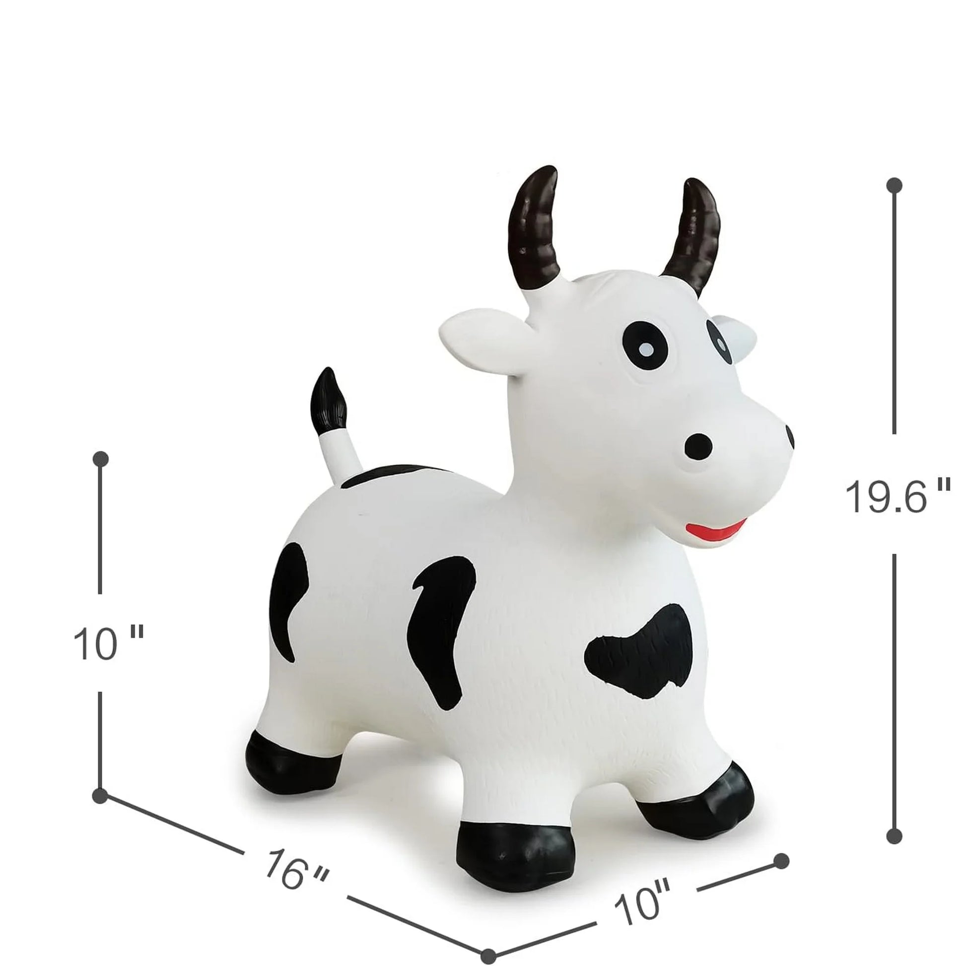 okie soft play bull bouncy hopper toy sizing