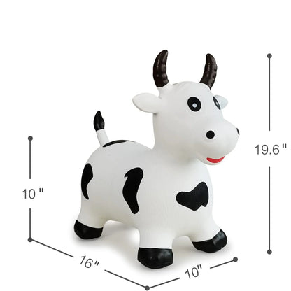 okie soft play bull bouncy hopper toy sizing