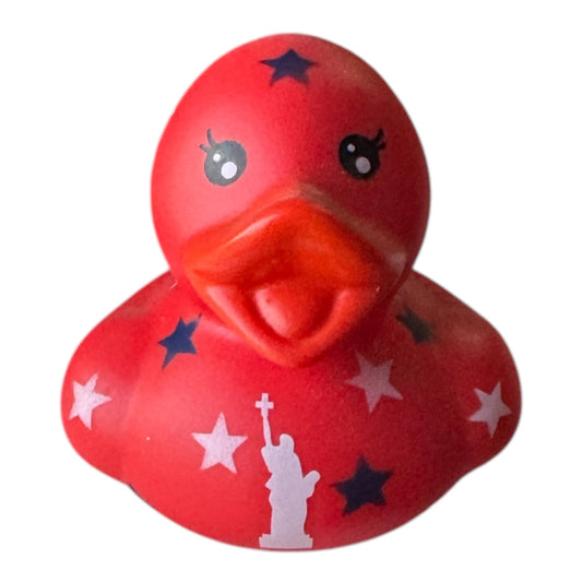Patriotic rubber ducks 15-pack for 4th of July parties and Jeep ducking