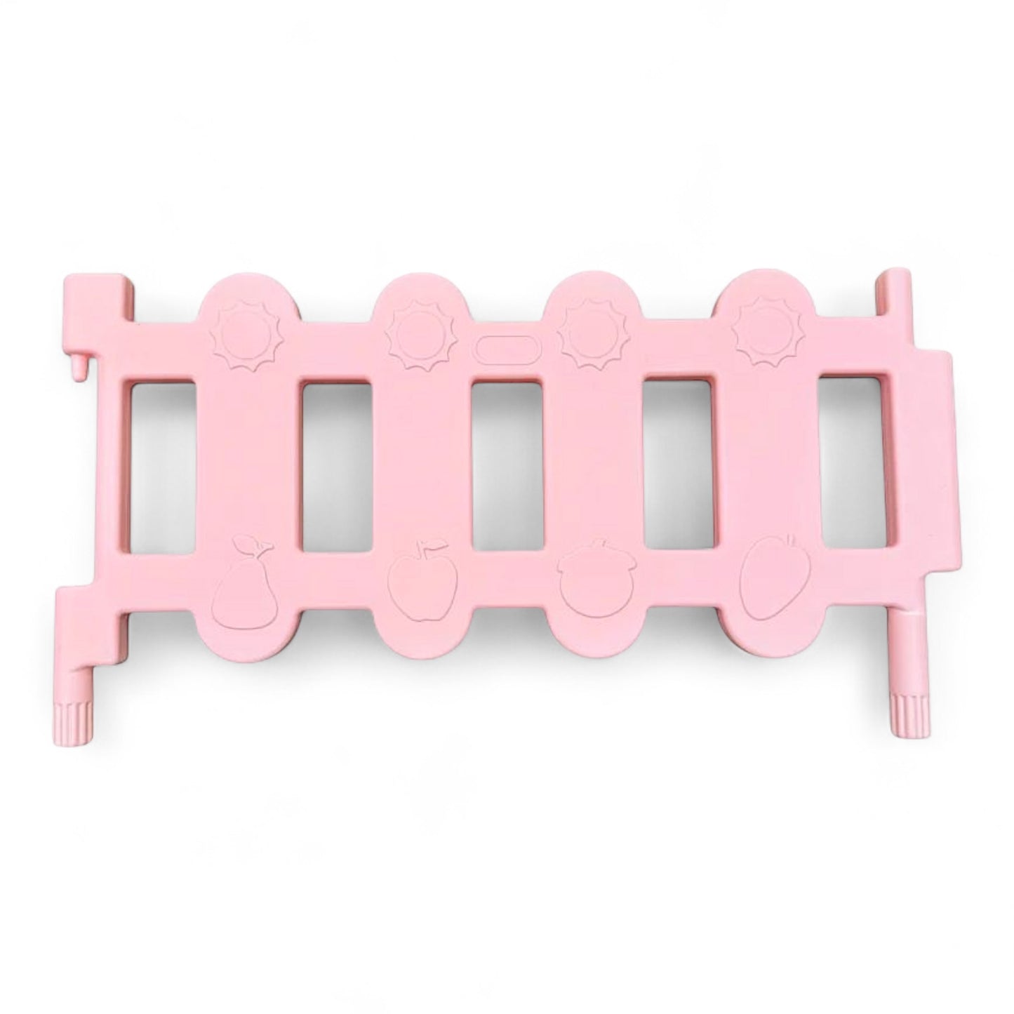Bright pink soft play fence panel – safe for toddlers
