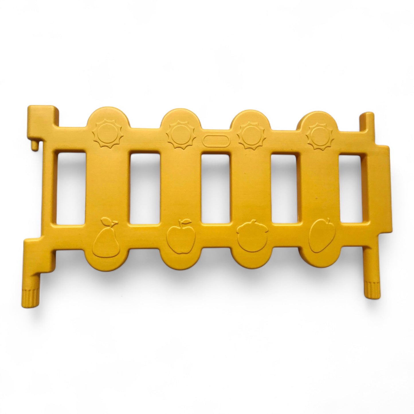 yellow soft play fence panels